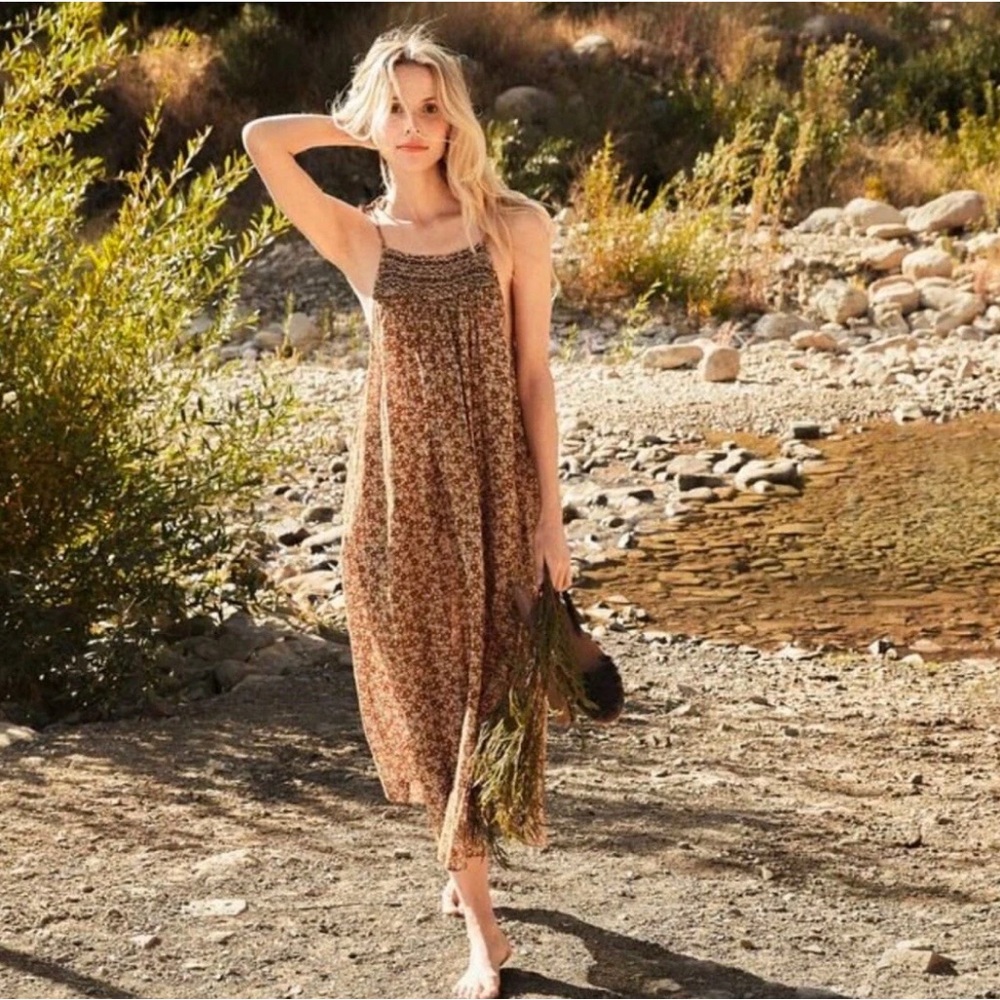 Doen Thoreau Dress Golden Mesa XS